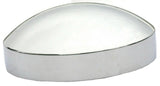 Rear Hub Cap 1-1/2 Sidewall 8" I.D. Dome Chrome 8 of 5/8" Stud UP#10230-Set of 4