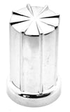 Lug Nut Covers 33mm Push-On 8 Spoke Style Plastic 3 3/8" GG#10233 Set of 60