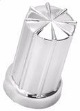 Lug Nut Covers 33mm Screw/Thread-On Spoked Plastic 3 3/8" Tall GG#10234-20 Pack