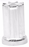 Lug Nut Covers 33mm Screw/Thread-On Spoked Plastic 3 3/8" Tall GG#10234-20 Pack