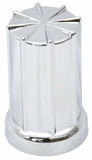 Lug Nut Covers 33mm Screw/Thread-On Spoked Plastic 3 3/8" Tall GG#10234-20 Pack