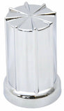 Lug Nut Covers 33mm Screw/Thread-On Spoked Plastic 3 3/8" Tall GG#10234-20 Pack