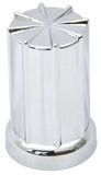Lug Nut Covers 33mm Screw/Thread-On Spoked Plastic 3 3/8" Tall GG#10234-20 Pack