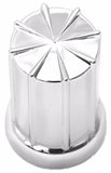 Lug Nut Covers 33mm Screw/Thread-On Spoked Plastic 3 3/8" Tall GG#10234-20 Pack
