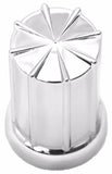 Lug Nut Covers 33mm Screw/Thread-On Spoked Plastic 3 3/8" Tall GG#10234-20 Pack