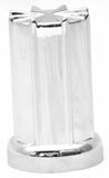 Lug Nut Covers 33mm Screw-On 8 Spoke Plastic 3 3/8" Tall GG#10234-40 Pack