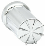 Lug Nut Covers 33mm Screw-On 8 Spoke Plastic 3 3/8" Tall GG#10234-5 Pack