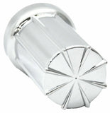 Lug Nut Covers 33mm Screw-On 8 Spoke Plastic 3 3/8" Tall GG#10234-60 Pack