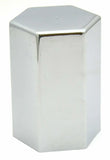 Lug Nut Covers 33mm Push-On Hex Flat Top Plastic 3" Tall GG#10237 Set of 5