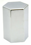 Lug Nut Covers 33mm Push-On Hex Flat Top Plastic 3" Tall GG#10237 Set of 5