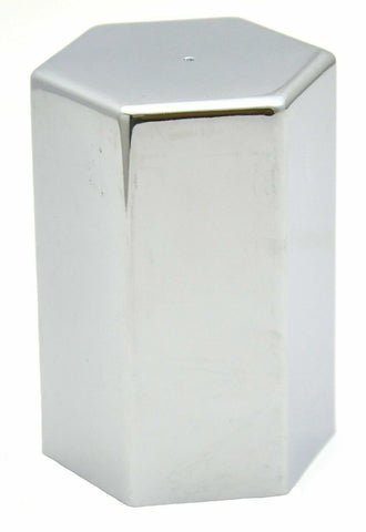 Lug Nut Covers 33mm Push-On Hex Flat Top Plastic 3" Tall GG#10237 Set of 5