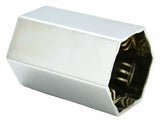 Lug Nut Covers 33mm Push-On Hex Flat Top Plastic 3" Tall GG#10237 Set of 5