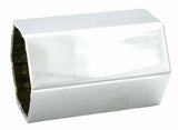 Lug Nut Covers 33mm Push-On Hex Flat Top Plastic 3" Tall GG#10237 Set of 5