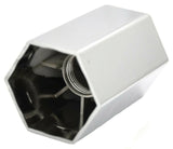 Lug Nut Covers 33 mm Screw-On Hex Flat Top Plastic 3" Tall GG#10238 Set of 20