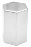Lug Nut Covers 33 mm Screw-On Hex Flat Top Plastic 3" Tall GG#10238 Set of 40