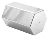 Lug Nut Covers 33 mm Screw-On Hex Flat Top Plastic 3" Tall GG#10238 Set of 5