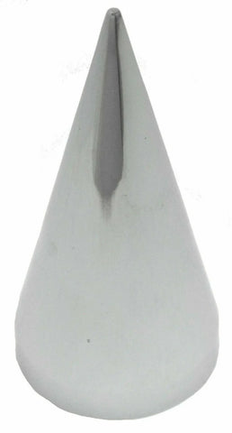 Lug Nut Covers 33mm Spear Push on Chrome Plastic 4 1/2" Tall GG#10241 Set of 40