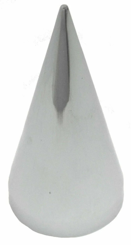 Lug Nut Covers 33mm Spear Push on Chrome Plastic 4 1/2" Tall GG#10241 Set of 40