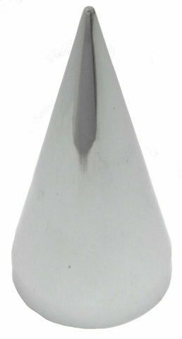 Lug Nut Covers 33mm Spear Push on Chrome Plastic 4 1/2" Tall GG#10241 Set of 40
