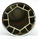 Set of 20 Lug Nut Covers 33mm Push-On Flat Top Cone Chrome Plastic 4" GG#10247