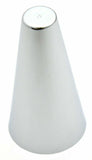 Set of 20 Lug Nut Covers 33mm Push-On Flat Top Cone Chrome Plastic 4" GG#10247