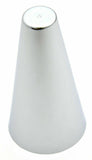 Push-On Lug Nut Covers 33mm Flat Top Cone Chrome Plastic 4" GG#10247 Set of 40