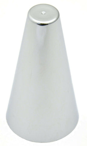 Lug Nut Covers 33mm Push-On Flat Top Cone Chrome Plastic  4" H GG#10247 Set of 5