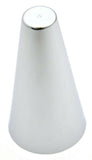 Lug Nut Covers 33mm Push-On Flat Top Cone Chrome Plastic  4" H GG#10247 Set of 5