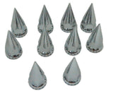 Front Axle Cover 33mm Spike Screw Thread On Lug Nuts Dome Hub Cap UP#10252 Each