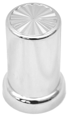 Lug Nut Covers 33mm Push-On Pinwheel Plastic 3 3/8" Tall GG#10259 Set of 20