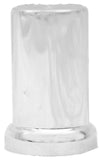 Lug Nut Covers 33mm Push-On Pinwheel Plastic 3 3/8" Tall GG#10259 Set of 20