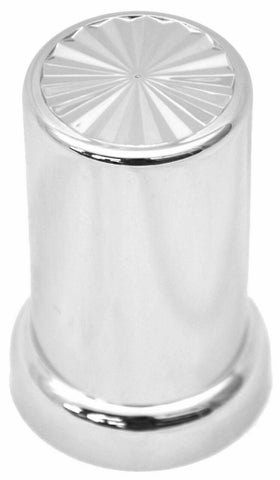 Lug Nut Covers 33mm Push-On Pinwheel Plastic 3 3/8" Tall GG#10259 Set of 40