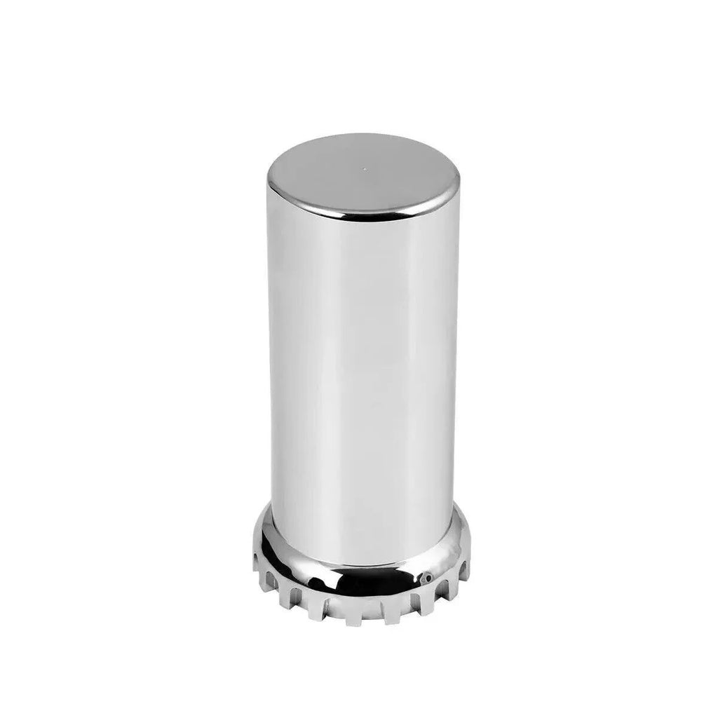 Lug Nut Covers 33mm Screw-On Flat Top Tube Plastic 4 3/8 Tall GG#10260 Set of 20