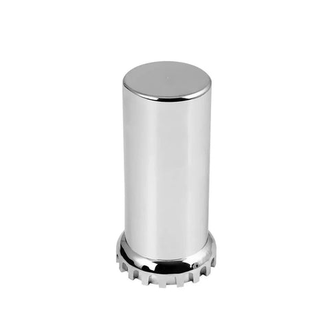 Lug Nut Covers 33mm Screw-On Flat Top Tube Plastic 4 3/8" Tall GG#10260 Set of 5