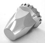 Front Axle Cover 33mm Screw-On Thread-On Nut Dome Each UP#10260 Each