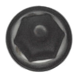Lug Nut Covers 33mm Push-On Bullet Chrome Steel 2 1/2" Tall #10266 Set of 5
