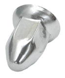 Lug Nut Covers 33mm Push-On Bullet Chrome Steel 2 1/2" Tall #10266 Set of 5