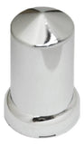 Lug Nut Covers 33 mm Push-On Round Pointed Plastic 3 1/8" GG#10269 Set of 5