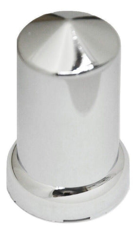 Lug Nut Covers 33 mm Push-On Round Pointed Plastic 3 1/8" GG#10269 Set of 5