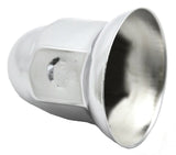 GG Lug Nut Covers 33 mm Push-On Acorn Chrome Steel 2 1/4" #10271 Set of 40