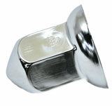 Lug Nut Covers 33mm Cone Pointed Chrome Steel 2 3/8" Tall GG#10273 Set of 20