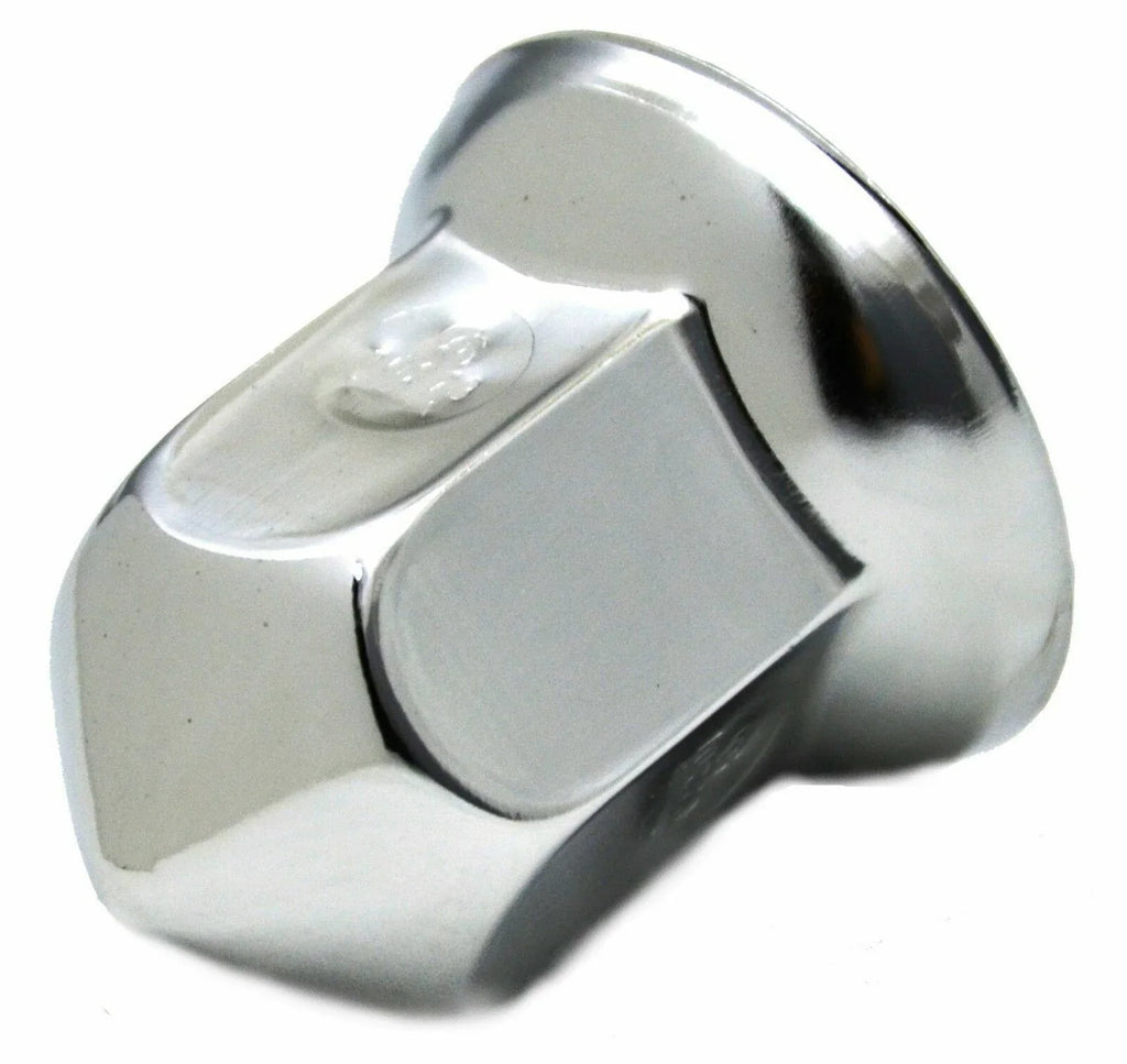 Lug Nut Covers 33mm Cone Pointed Chrome Steel 2 3/8" Tall GG#10273 Set of 60