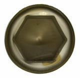 Lug Nut Covers 33mm Cone Pointed Chrome Steel 2 3/8" Tall GG#10273 Set of 60