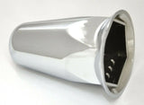 GG Lug Nut Covers 33 mm Standard Push-on Chrome Plastic 3" Tall #10278 Set of 20