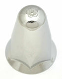 GG Lug Nut Covers 33 mm Standard Push-on Chrome Plastic 3" Tall #10278 Set of 5