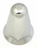 GG Lug Nut Covers 33 mm Standard Push-on Chrome Plastic 3" Tall #10278 Set of 5