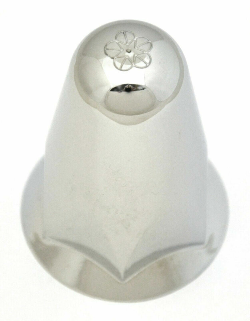 GG Lug Nut Covers 33 mm Standard Push-on Chrome Plastic 3" Tall #10278 Set of 5