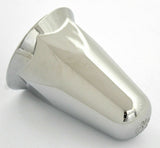 GG Lug Nut Covers 33 mm Standard Push-on Chrome Plastic 3" Tall #10278 Set of 5
