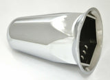 GG Lug Nut Covers 33 mm Standard Push-on Chrome Plastic 3" Tall #10278 Set of 5