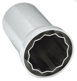 Lug Nut Covers 1 1/2" Push-On Top Hat Tube Plastic 3 3/8" GG#10282 Set of 20